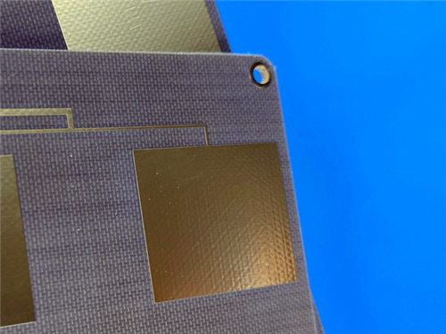 Double-Sided TP600 RF PCB Board with 5.1mm Thickness and 25mm × 25mm Size for High Frequency Applications