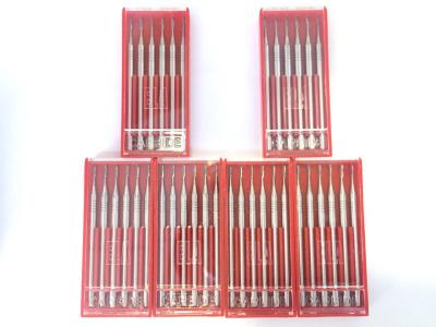 Polishing / Grinding Dental Carbide Burs 2.35mm Shank Silver White Color