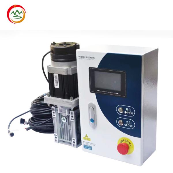 Industrial Factory PVC Fast Door Electric Radar Geomagnetic Induction Lifting Dust-proof Heat Insulation Stacking Foldable