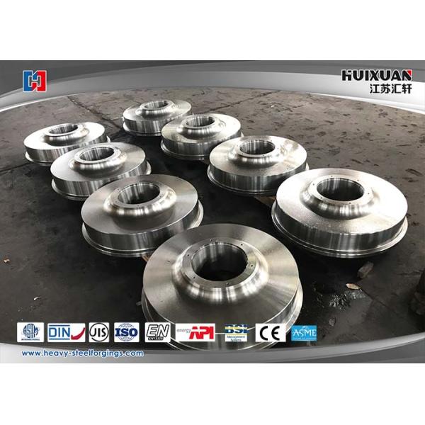 42CrMo Alloy Steel Forged Gear Blanks Rough Machined Precision Gear Shaft