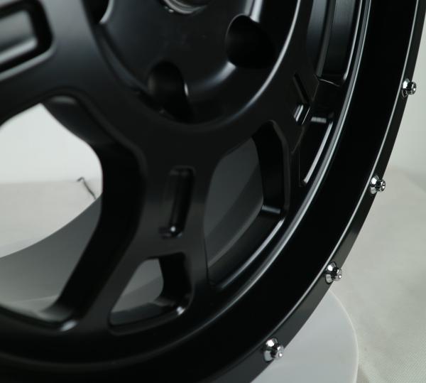 17 Rim de rodas de alumínio forjado militar para SUV Carro 6x139.7