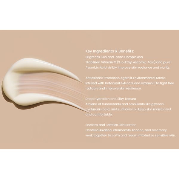 Customized VC Lustrous Moisturizing Lotion , Containing Centella Asiatica And Vitamin C Suitable For Dull And Sensitive Skin Can Brighten Relieve And Moisturize Whiten And Remove Acne