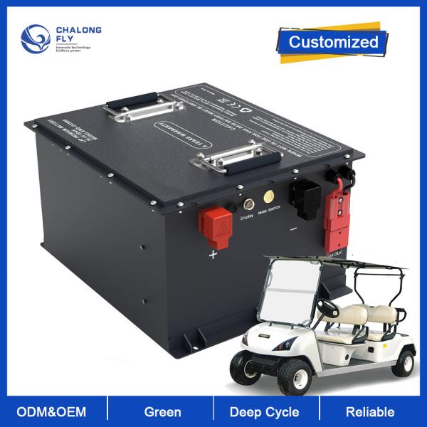 Bloco da bateria recarregável do ODM 72V 96V do OEM da bateria de lítio LiFePo4 48V 150AH 200AH 300AH 400AH para o carro/fuzileiro naval de EV/RV/Golf
