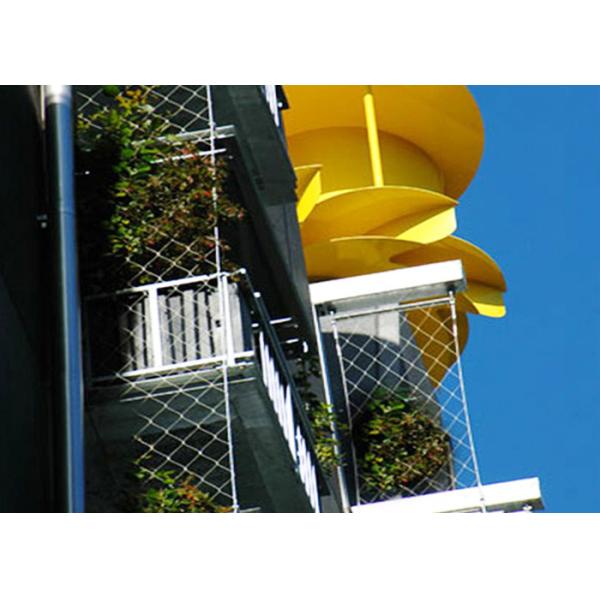 SS304 316 Wire Rope Plant trellis Climbing Stainless Steel Mesh