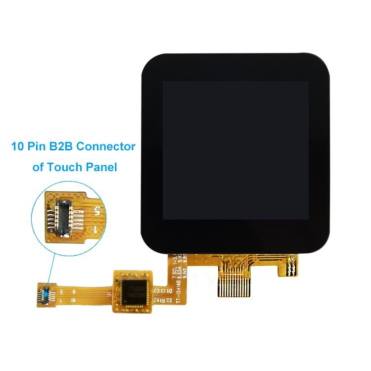 1.54 дюймовый сенсорный дисплей TFT, разрешение 240x240, интерфейс SPI ST7789V IC Driving