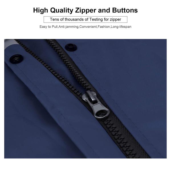 Long Raincoat, Men Rainwear, Motorcycle Riding Recycle Non-disposable Durable Rain Gear Ponchos Raincoats, thick suit