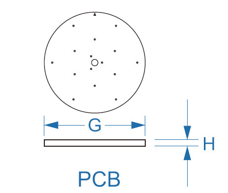 IP65 Industrial 100w,150w, 200w  UFO led high bay light with reflactor