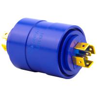 380v Pin Industrial Slip Ring Gold chapeou o deslizamento Ring Produce do circuito 15A IP40 do Pin 4