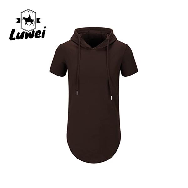 Больше размера вязаные хип-хоп мужчины спортзал короткий рукав уличная одежда белая длинный пуловер мужчины капюшоны и свитер