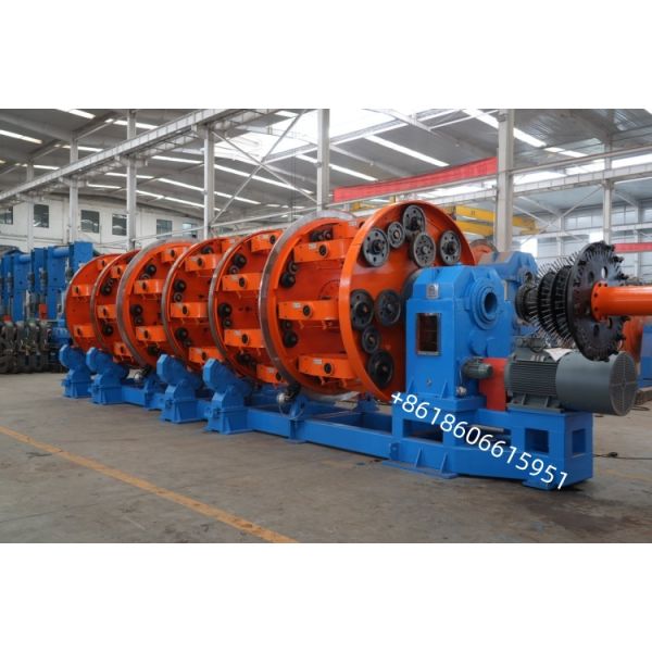Wire And Cable Machine 1.0~5.0mm Steel Wire Armouring Machine Rigid Type Steel Armoring Machine
