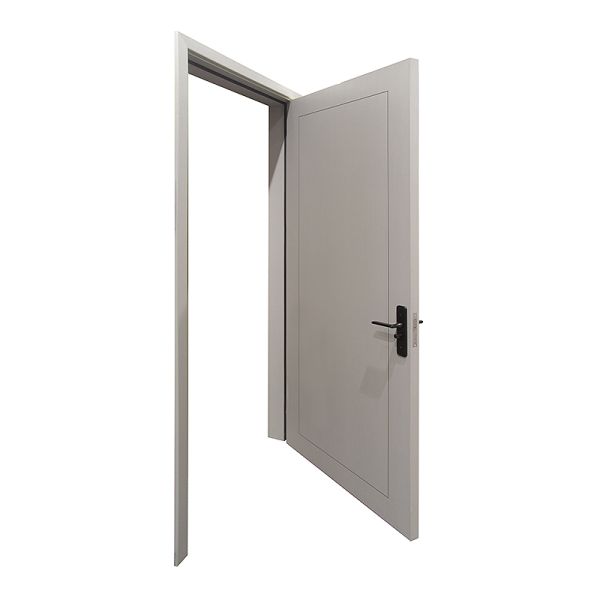 Full Frame Modern Solid Wood Room Doors With Standard Lock Custom