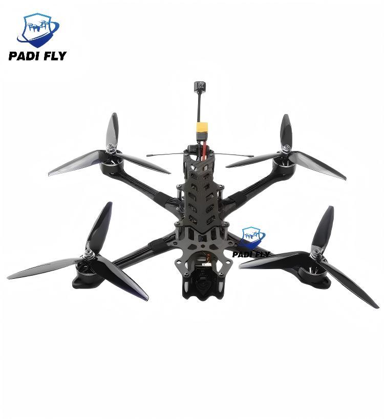 OEM 7-Inch Racing Drone Kit Camera Brushless Motor 4-Axis Gyro 1KM Transmission 6MP Photos Beginner-Friendly Remote Control