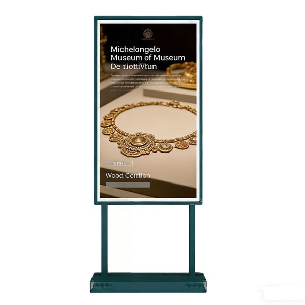 55 Inch Interactive Transparent OLED Display for Museums, Theaters and Smart Digital Signage