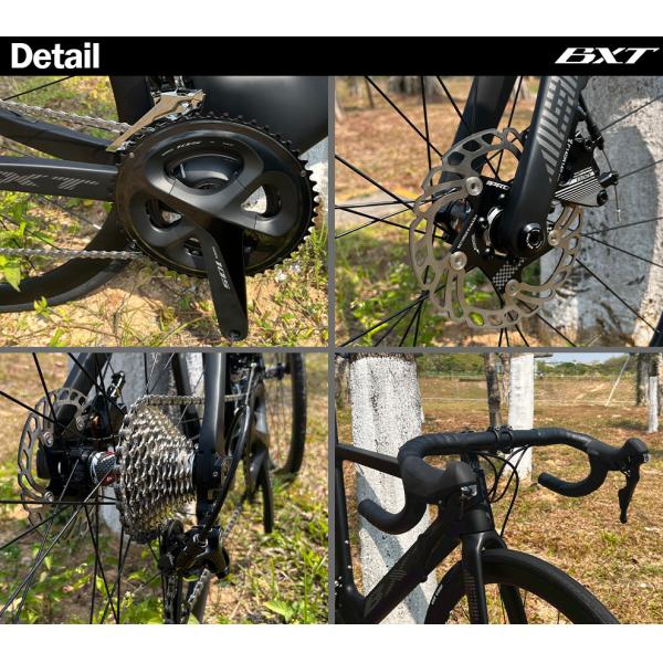 Shimano 11-скоростной шоссейный велосипед 700C Полностью углеродный дисковый тормоз