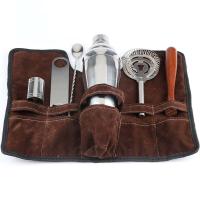 550ml 750ml trousse d'outils de barre de rôtisserie d'ensemble de cocktail de 6 morceaux