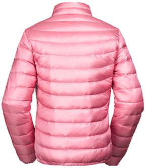 Ultra Light Ladies Goose Down Coats , Breathable Autumn Duck Down Jacket Womens