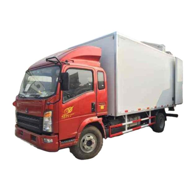 Cheap price SINOTRUK HOWO Refrigerator truck