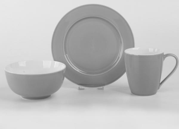 фарфоровый обеденный набор/coloured glaze porcelain dinner set 12 pcs with gif box/dinner plate/bowl/mug