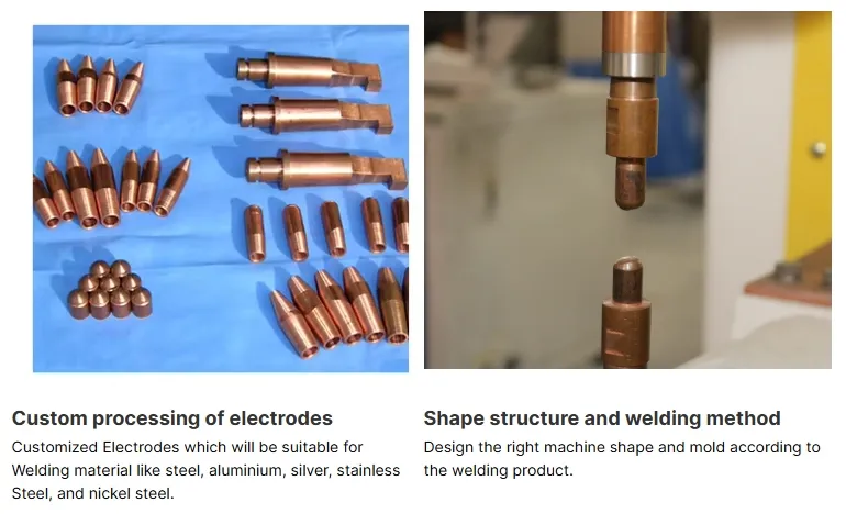 Hwashi 220-380V condensateur en acier inoxydable soudeur à décharge de point soudeur en acier inoxydable machine de soudage de pot de lait, soudeur à manche de pot