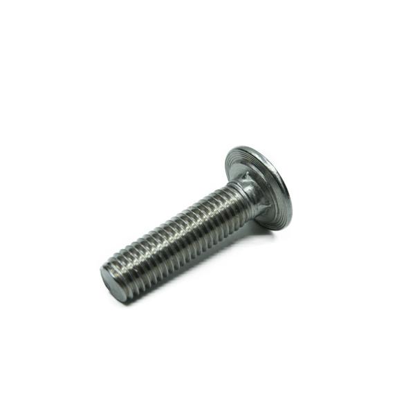 Class4.8 8.8 Zinc Yellow Plated Round Head Silo Bolts Fin Neck Bolt