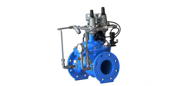 Double valve de point de consigne réglable de contrôle de la pression, soupape de sûreté malléable de pression de fer