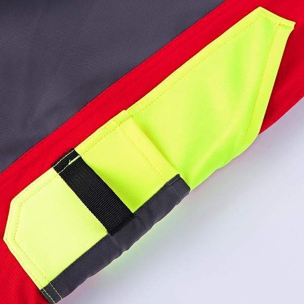 Multi защитная одежда Breathable, куртка цепной пилы ткани нейлона слоя цепной пилы, отрезала парней цепной пилы защиты