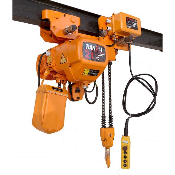 Low clearance ring chain crane, hhbb 10t electric chain crane, ring chain electric crane