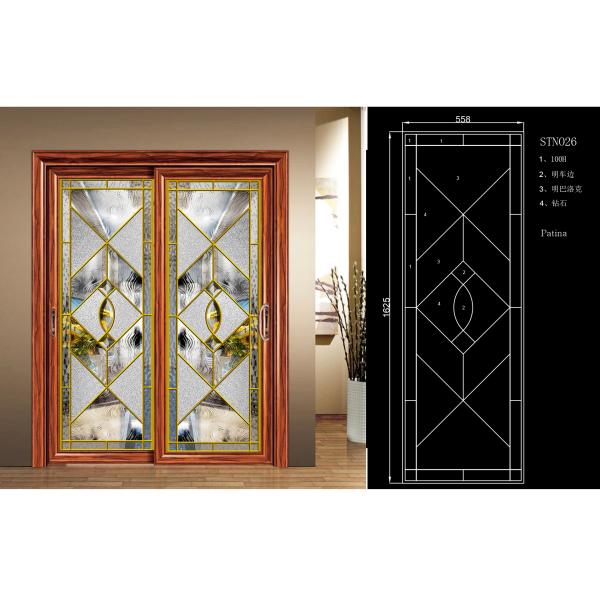 Rubber Sealing Strip Plastic Frame For Door Glass / Low E Glass / Tempered Glass