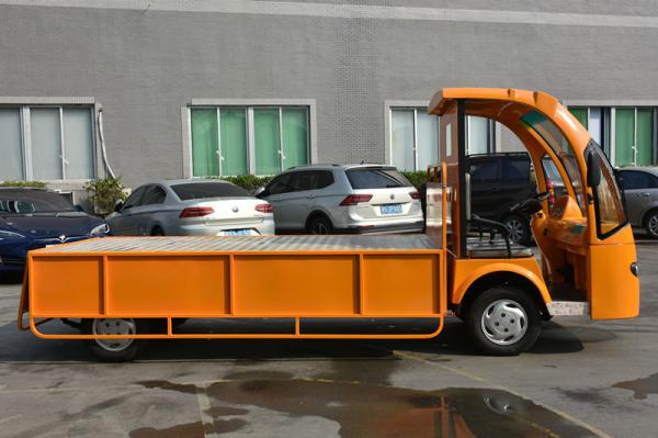 7.5KW Powerful Motor Left Hand Drive Electric Mini Truck 2 Ton Loading Capacity