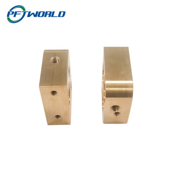 As peças de gerencio de bronze do CNC, C36000 bronze, precisão fizeram à máquina as peças