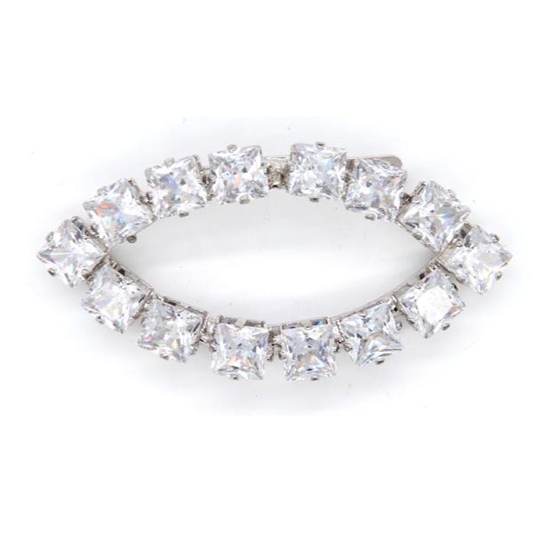 Hanging Plating Metal Shoe Buckles , Jewelry Decorative Shoe Buckles