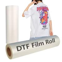 60cm*100m DTF PET Film tinta branca Instant Hot & Cold Peel Disponível