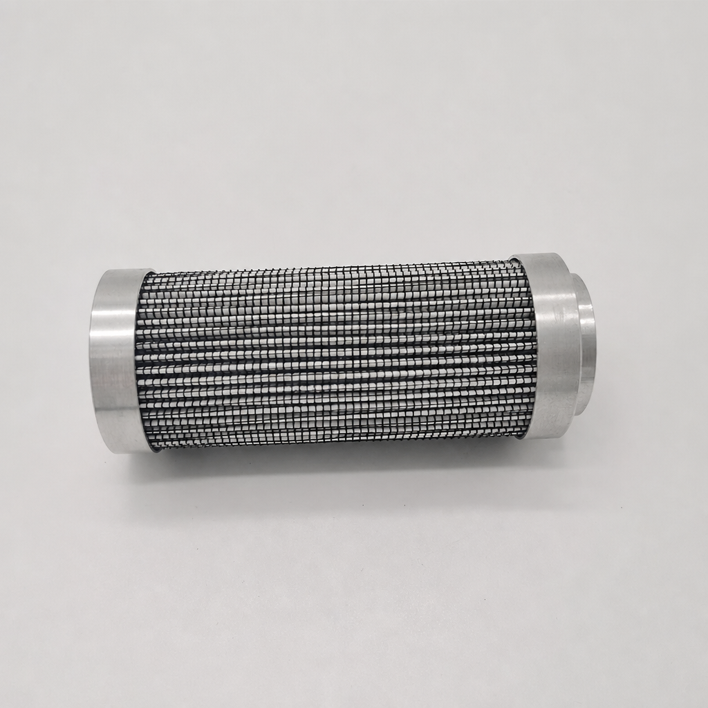 Heavy Duty Stainless Steel Hydraulic Filter Element with Exceptional Dirt Holding Capacity and High Rejection for Manufacturing Plants