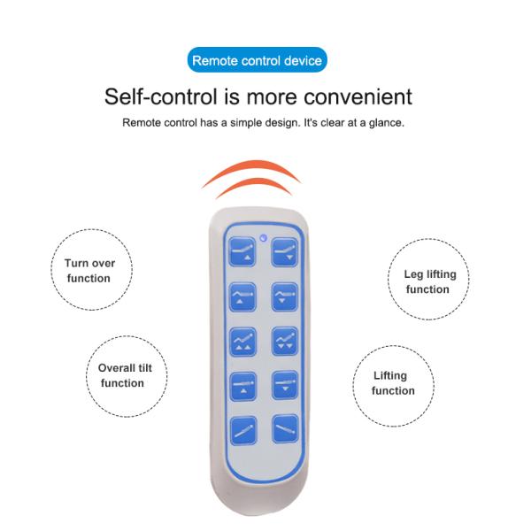 Load Capacity 240kg ICU Patient Care Bed Hospital Folding Electric Nursing Bed patient hospital bed electrichospital bed