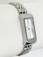 Fashion Men Silver Timepiece Stainless steel Strap Quartz Wristwatches