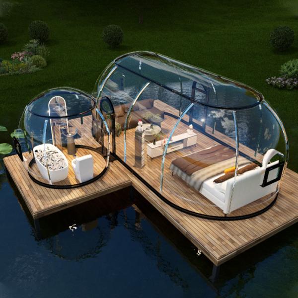 Eggshell house   Smart Dome Star River View Egg House Hotel