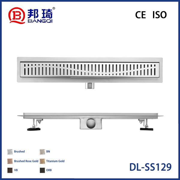 DL-SS129 Drainage de plancher en acier inoxydable européen