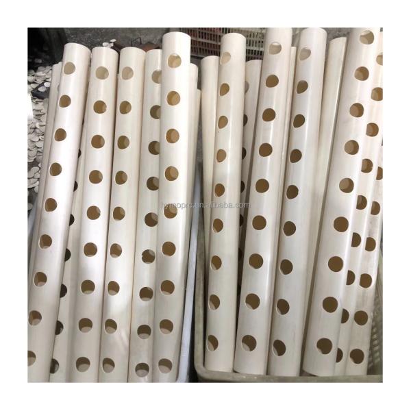 Standard Thickness Round PVC Pipes Hydroponic NFT System for Garden Cultivation