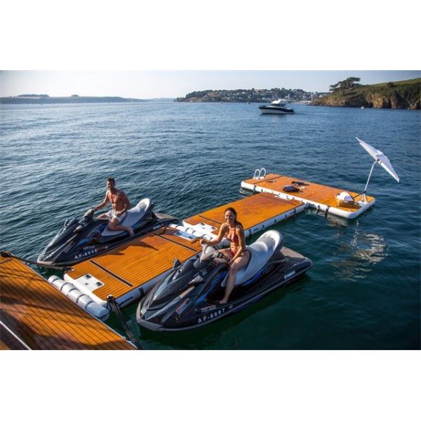 Custom Floating Leisure Dock Yacht Inflatable Water Platform