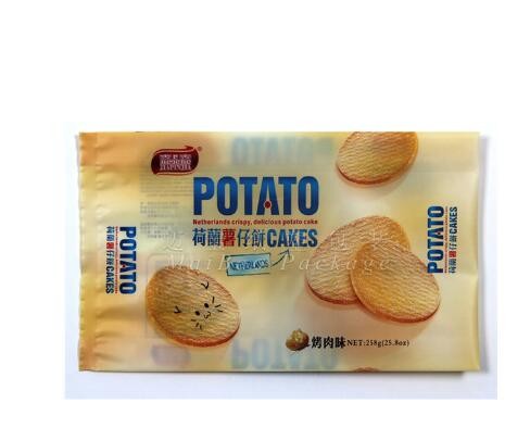 Cheap Price Custom Vivid Printing Snack Food Packaging Plastic Vacuum Packed Bags For Cookies