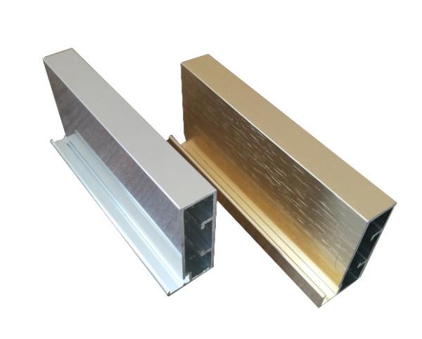 OEM Aluminium Door Profiles / Sliding Glass Door Aluminum Office Furniture Profile