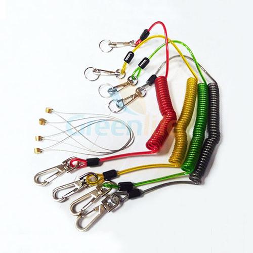 Reinforced Plastic Coil Lanyard