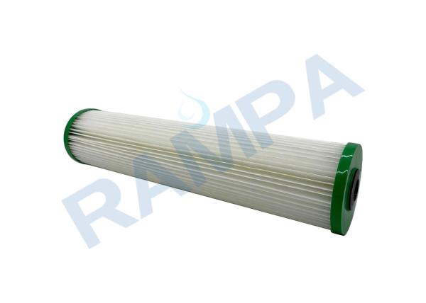 Green Cap PE Filter Liquid Filter Cartridge Water Purifier Cartridge 20 Inch