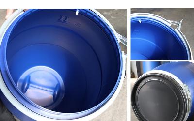 OEM / ODM Plastic Chemical Barrel HDPE 200 Litre Barrel Leakproof