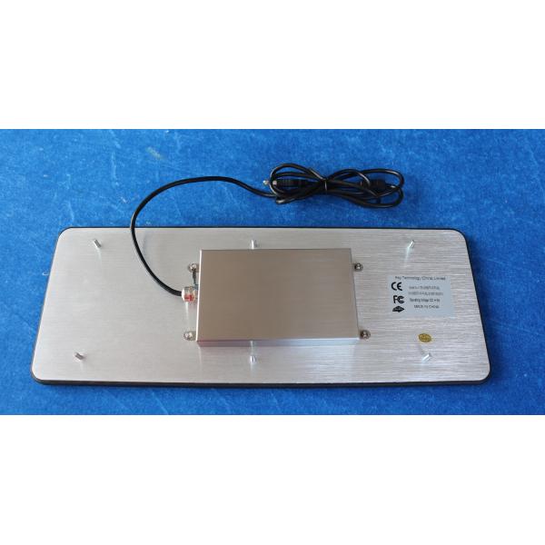 Красный цвет осветил 108 клавиатуру ruggedized ключами полную с touchpad для медицинской