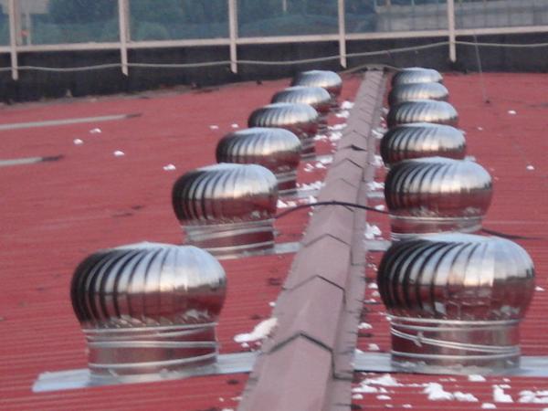 working shop roof circulation fans 