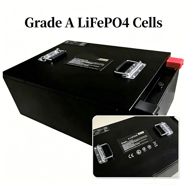 Custom Electric 2 Wheel 3 Wheeler LiFePO4 Lithium Battery Motorcycle Battery 60V 100Ah