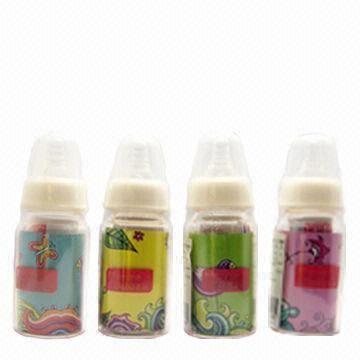 magic cute Baby Glass Feeding Bottle, Food-grade PP Babies Feeding Bottles  210ml