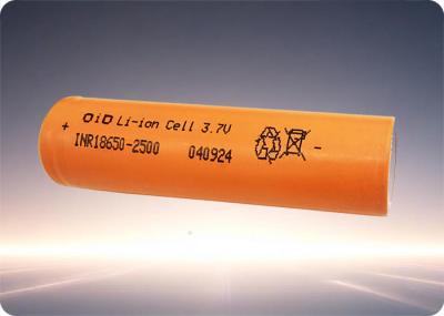 Alta densidad de energía 18650 30A Batería 3.6V 2500mAh Batería recargable