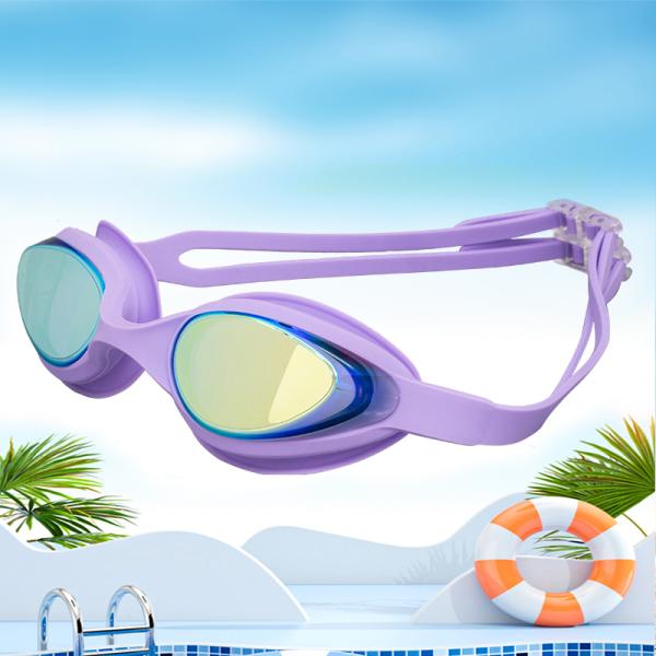 Gafas de natación profesionales antivaho con protección UV